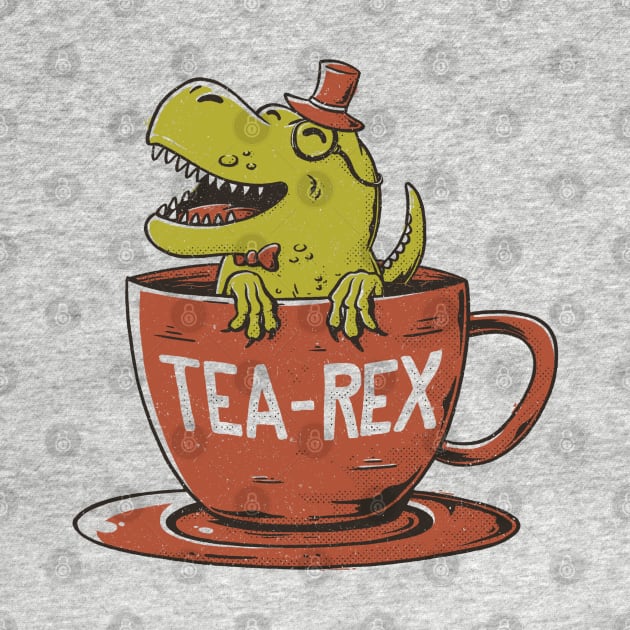 Tea-Rex - Cute Cup Dinosaur Gift by eduely